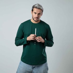 تی شرت مردانه باینت  رنگ سبز